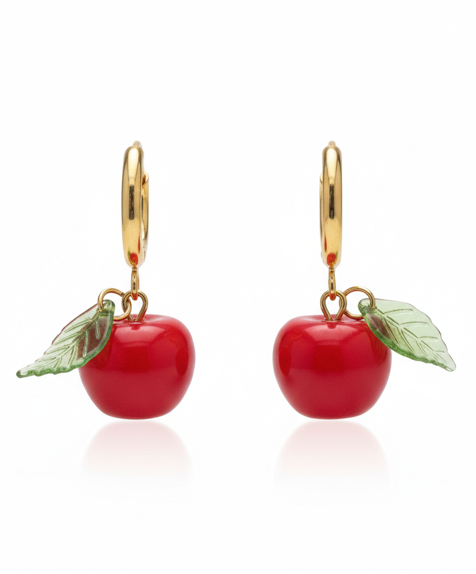 Apfel Ohrringe
